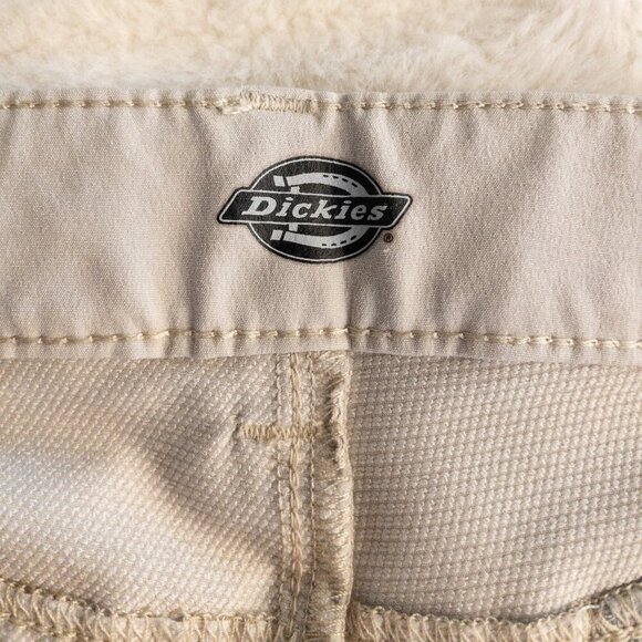 Dickies Utility Work Shorts Beige Cargo Style Durable Fit Size Unknown - Picture 3 of 3